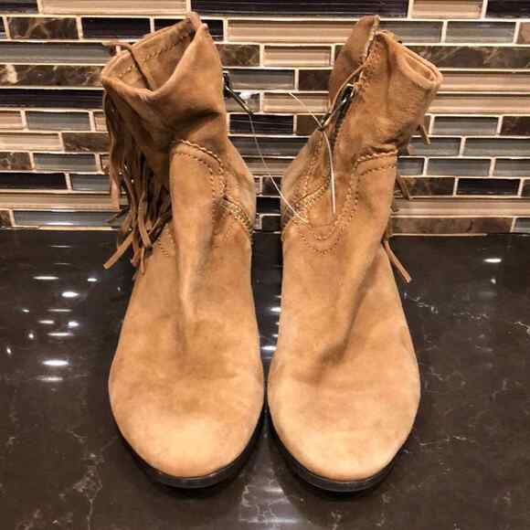 Sam Edelman Louie fringe booties Women’s Size 8.5 Boots - Picture 3 of 7